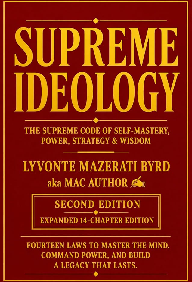 Supreme Ideology Second Edition