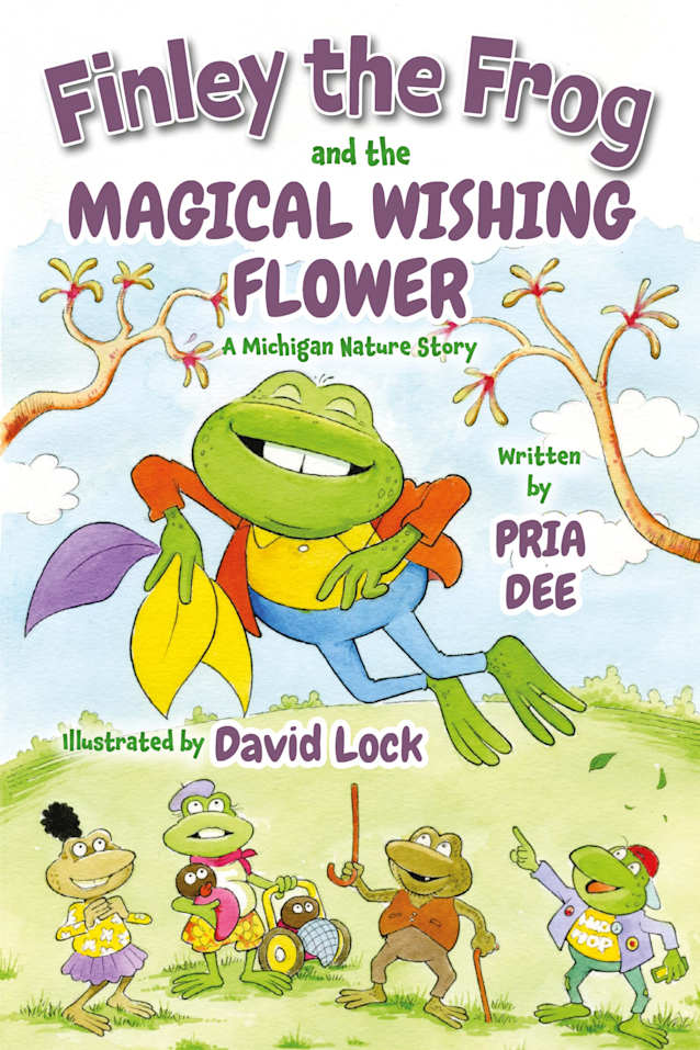 Finley the Frog and the Magical Wishing Flower: A Michigan Nature Story