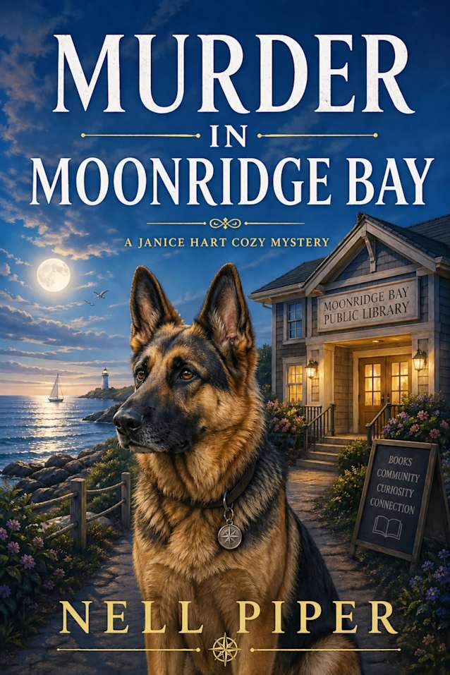 Murder in Moonridge Bay: A Janice Hart Cozy Murder Mystery, Book 1