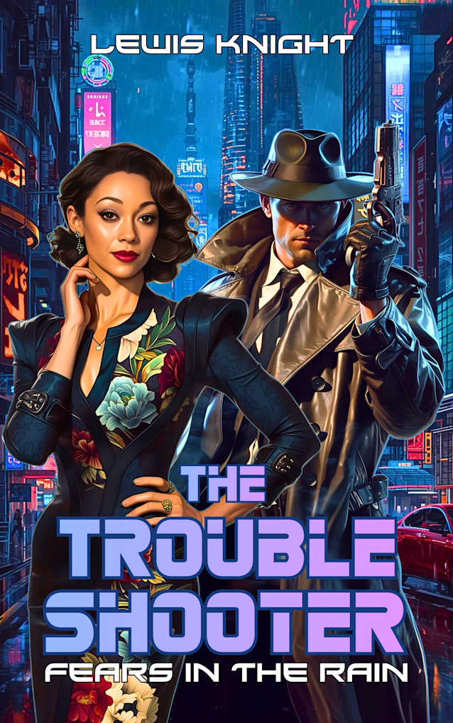 The Troubleshooter: Fears in the Rain: A Dystopian Sci-fi Adventure Noir (New Haven Saga Book 4)
