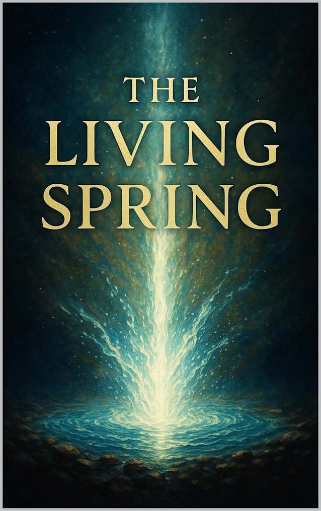 The Living Spring: A Living Codex of Eternal Renewal, Christed Water, and the Sacred Wellspring of I AM