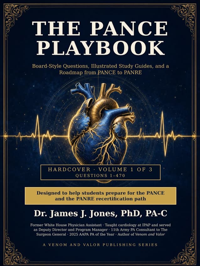 The PANCE Playbook: Hardcover Edition, Volume 1 of 3