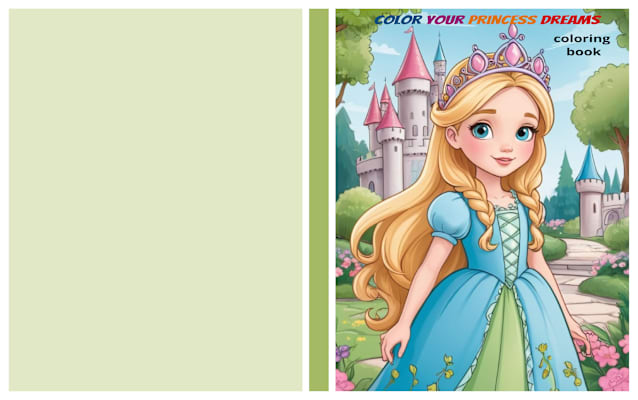 Color Your Princess Dreams book