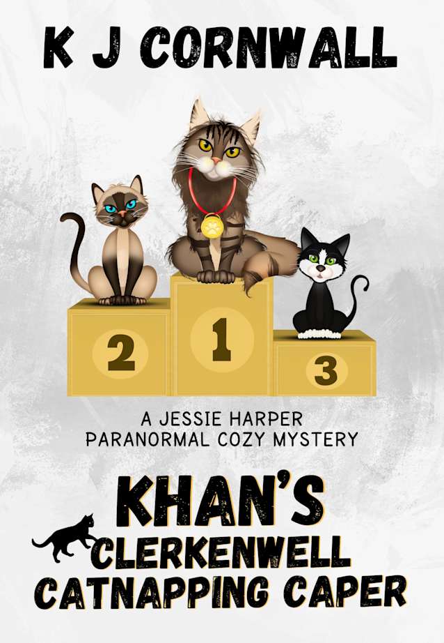 Khan’s Clerkenwell Catnapping Caper: A Jessie Harper Paranormal Cozy Mystery