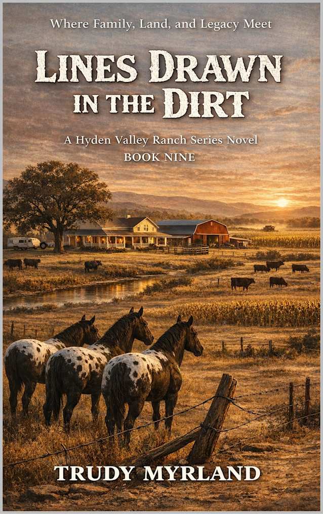 Lines Drawn In The Dirt: BOOK NINE (Hyden Valley Ranch 9)