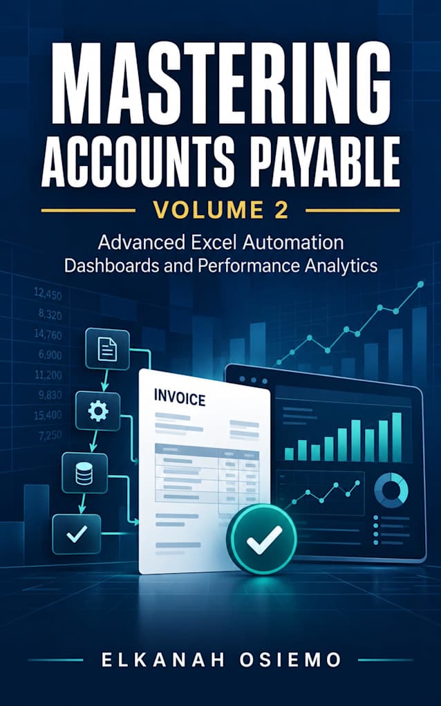 Mastering Accounts Payable Volume 2: Advanced Excel Automation Dashboards and Performance Analytics