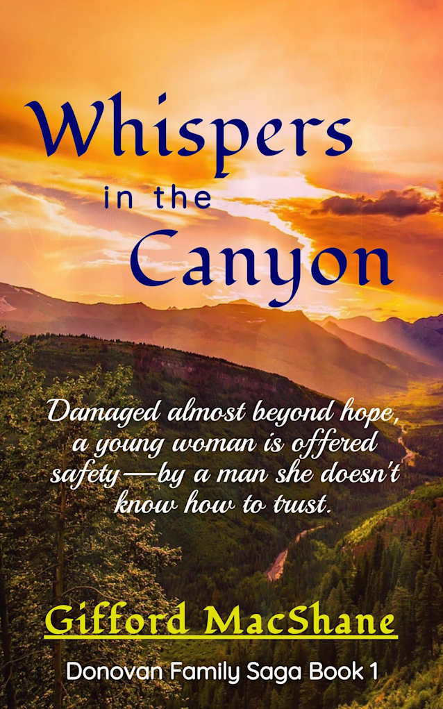Whispers in the Canyon (Donovan Family Saga Book 1)