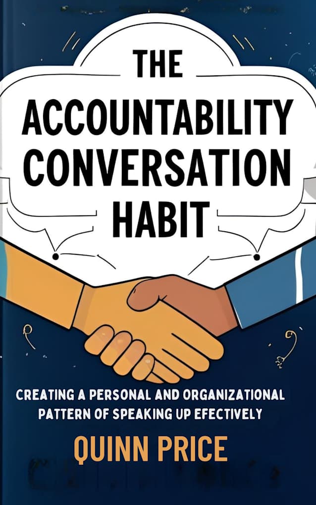 The Accountability Conversation Habit: Creating a Personal and Organizational Pattern of Speaking Up Effectively