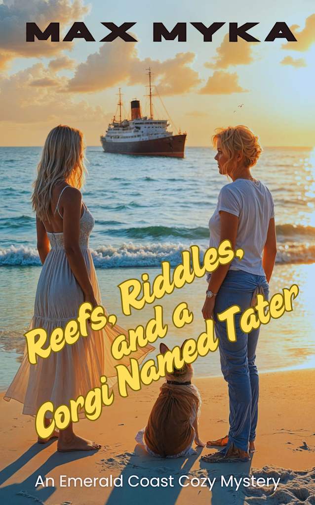 Reefs, Riddles, and a Corgi Named Tater: An Emerald Coast Cozy Mystery