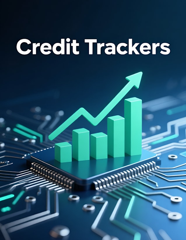 Credit Tracker | Credit Card Tracker | Debt Tracker | 1st Edition