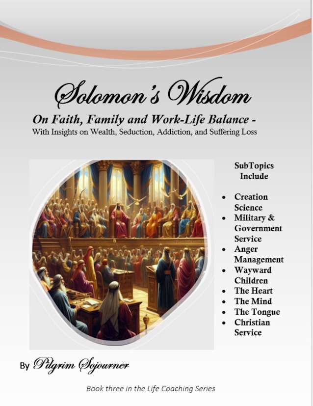Solomon’s Wisdom: On Faith, Family and Work-Life Balance - With Insights on Wealth, Seduction, Addiction, and Suffering Loss (Christian Life Coaching)