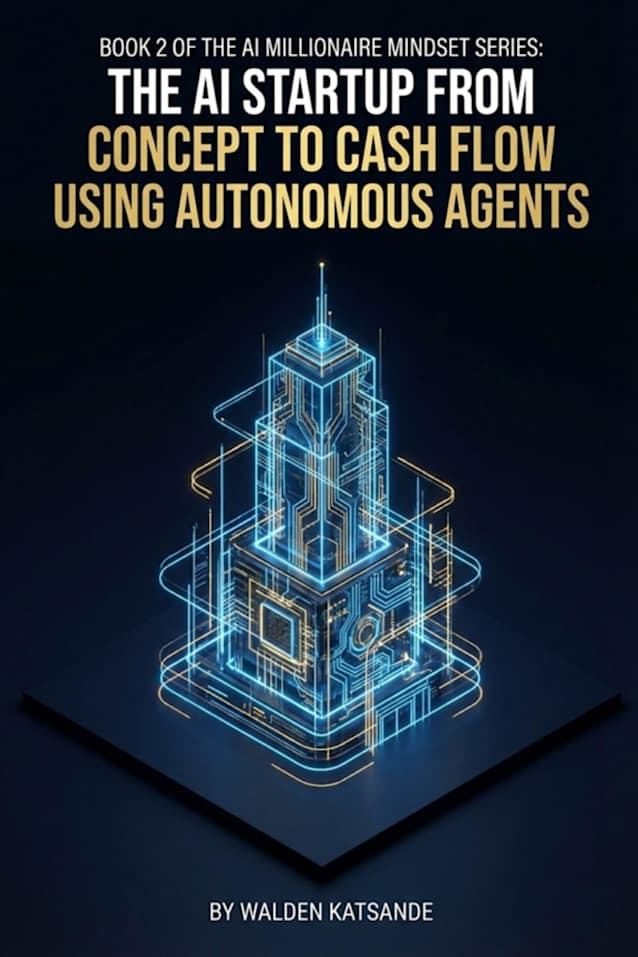 BOOK 2 OF THE AI MILLIONAIRE MINDSET SERIES: THE AI STARTUP : FROM CONCEPT TO CASH FLOW USING AUTONOMOUS AGENTS
