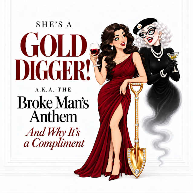 She’s A Gold Digger! : A.K.A. The Broke Man’s Anthem (And Why It’s a Compliment)