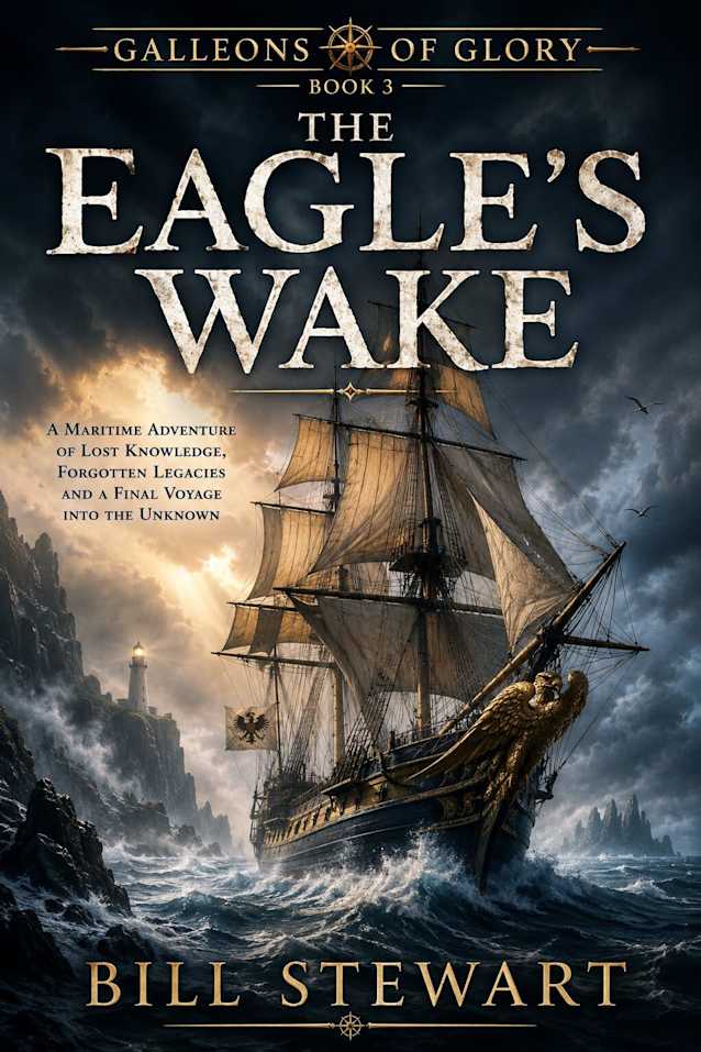The Eagles Wake: Voyage Into the Unknown (Galleons of Glory Book 3)