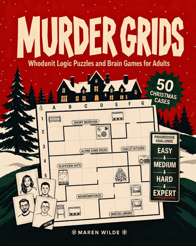 Murder Grids – 50 Christmas Cases