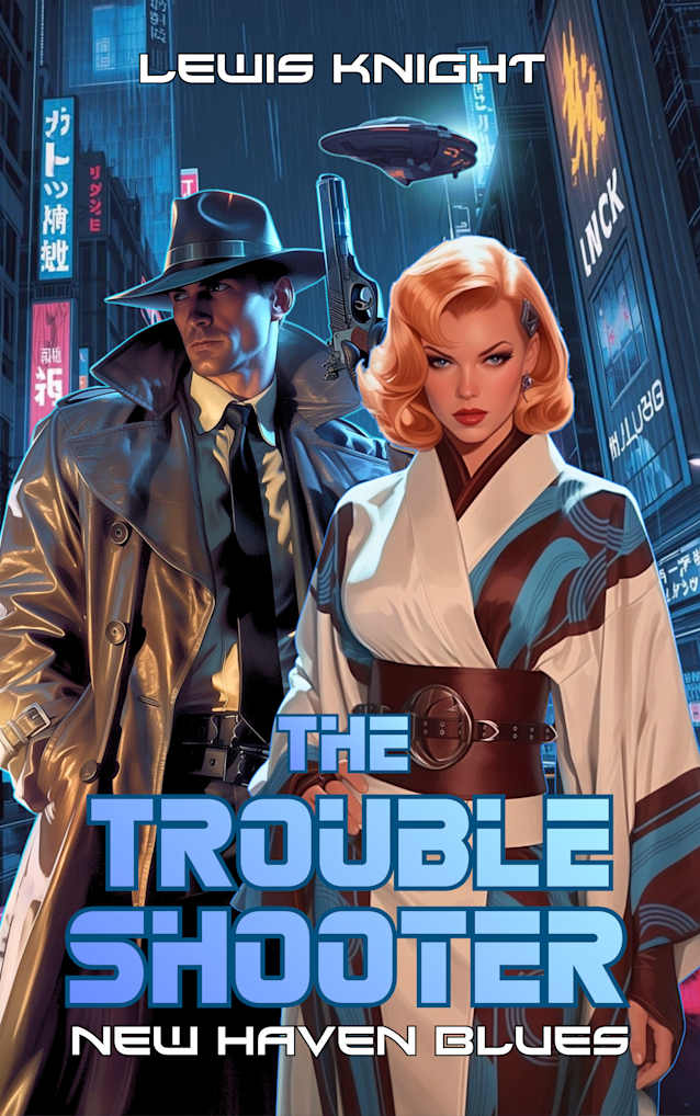 The Troubleshooter: New Haven Blues: A Dystopian Sci-fi Adventure Noir (New Haven Saga Book 2)