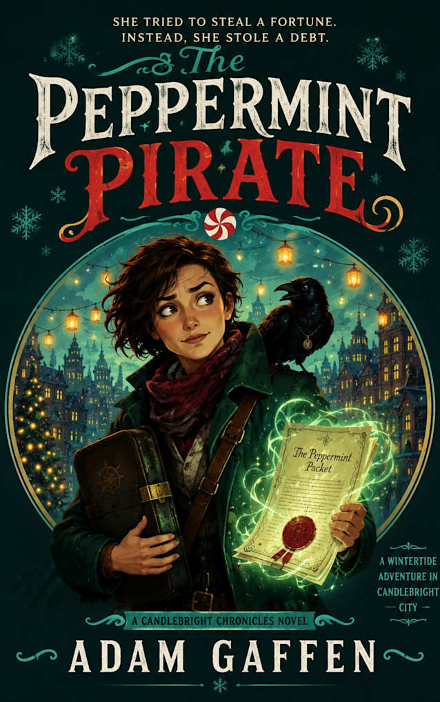 The Peppermint Pirate: A cozy fantasy adventure about second chances, community, and the spirit of the holidays