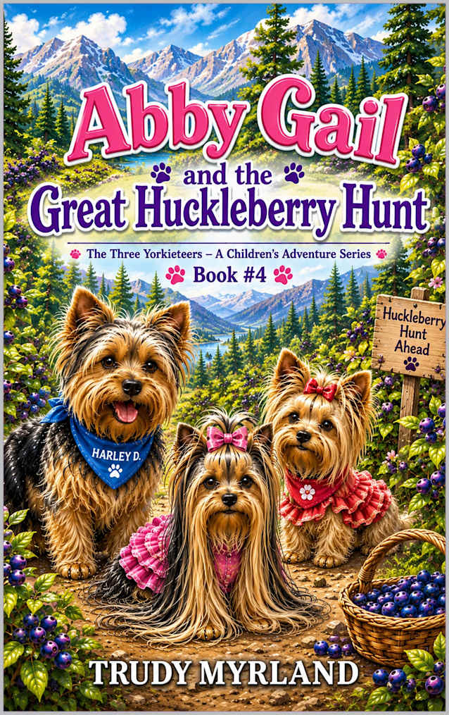 Abby Gail and the Great Huckleberry Hunt (The Three Yorkieteers Book 4)
