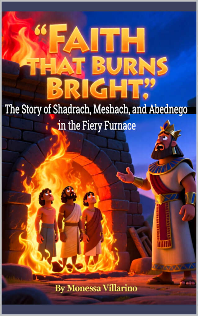 Faith That Burns Bright: The Story of Shadrach, Meshach, and Abednego in the Fiery Furnace | Ebook Edition | Bible Story of Shadrach, Meshach, and Abednego in the Fiery Furnace