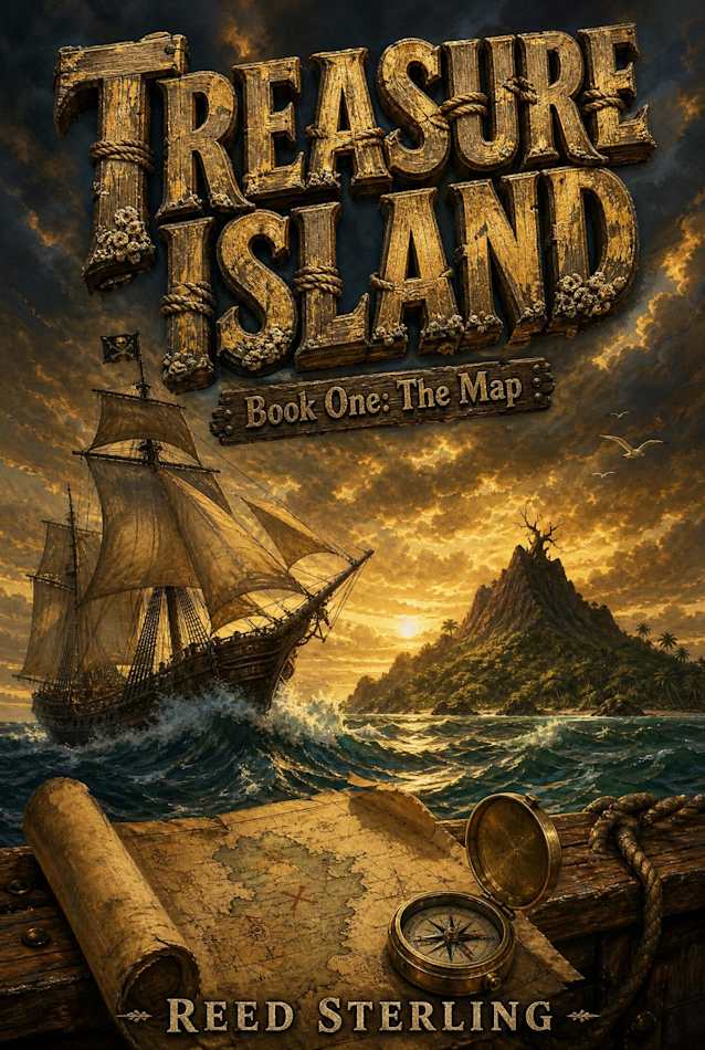 Treasure Island: The Map: A Classic Pirate Adventure for Boys Ages 9–14, Grades 4–8 (Book 1)