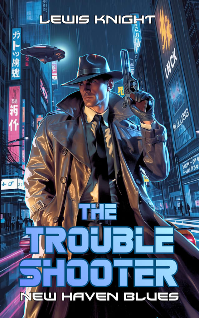 The Troubleshooter: New Haven Blues: A Dystopian Sci-fi Adventure Noir (New Haven Saga Book 2)