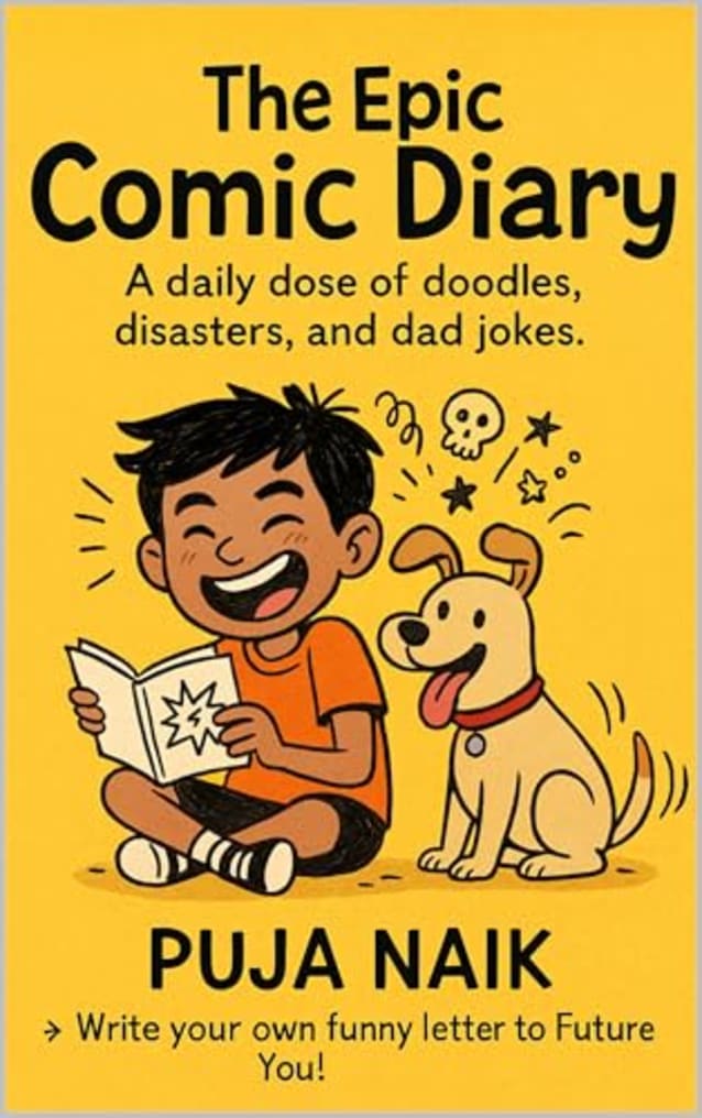 The Epic Comic Diary: A daily dose of doodles, disasters, and dad jokes.