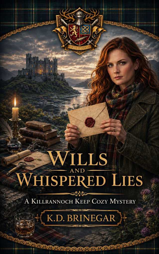 Wills & Whispered Lies : A Killrannoch Keep Cozy Mystery