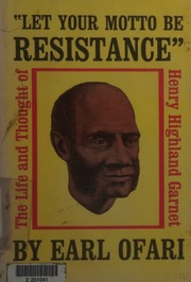 "Let Your Motto Be Resistance" 