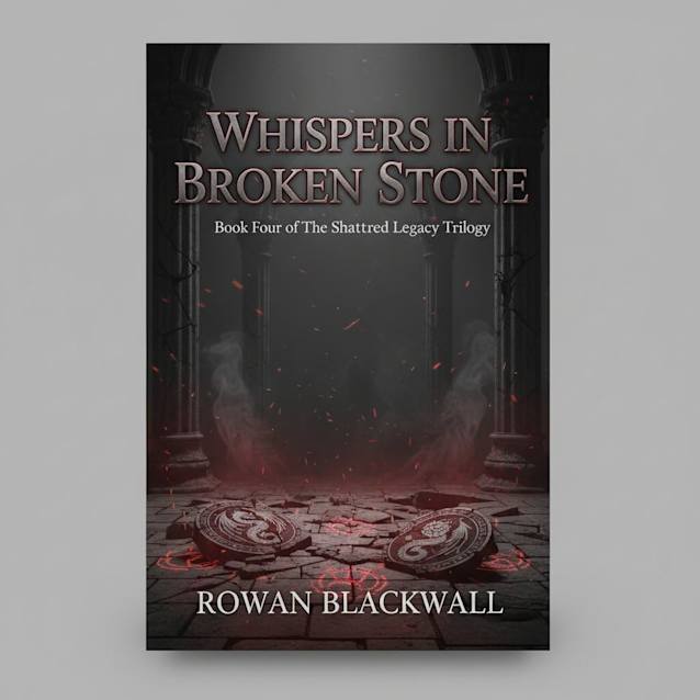 Whispers in Broken Stone: Book 4 of The Shattered Legacy Trilogy (The Divided Crown)