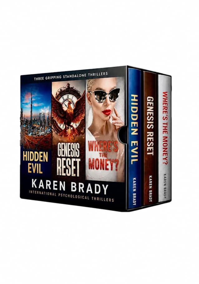 Thriller Box Set: Three Novels: Three Deadly Secrets:: Hidden Evil • Genesis Reset • Where’s the Money?