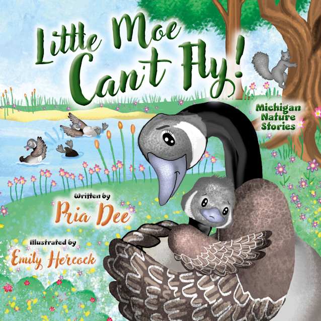 Little Moe Can’t Fly: Michigan Nature Stories; a story of survival and determination
