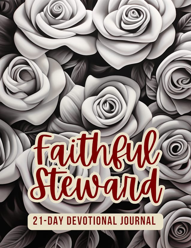 Faithful Steward 21-Day Devotional Journal | Ebook 8.5 X 11 Canva Editable