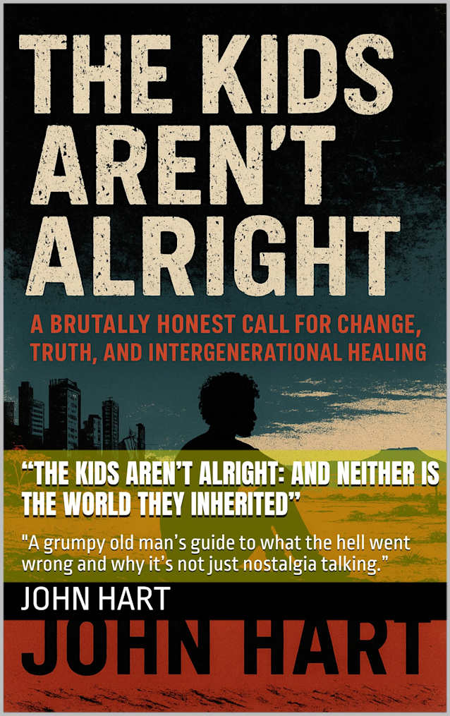 “The Kids Aren’t Alright: And Neither Is the World They Inherited”: “A grumpy old man’s guide to what the hell went wrong and why it’s not just nostalgia talking.”