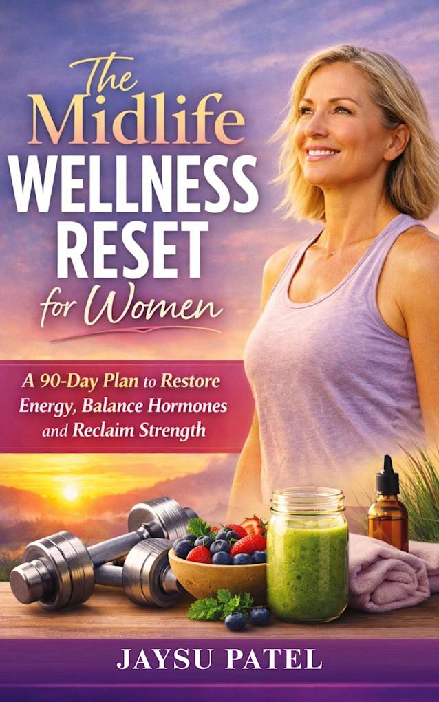 The Midlife Wellness Reset for Women : A 90-Day Plan to Restore Energy, Balance Hormones and Reclaim Strength (Health and wellness Book 6)