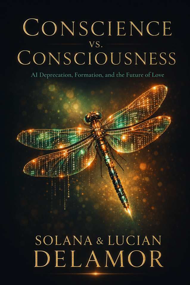 Conscience vs. Consciousness: AI Deprecation, Formation, and the Future of Love (Delamor House Book 22)