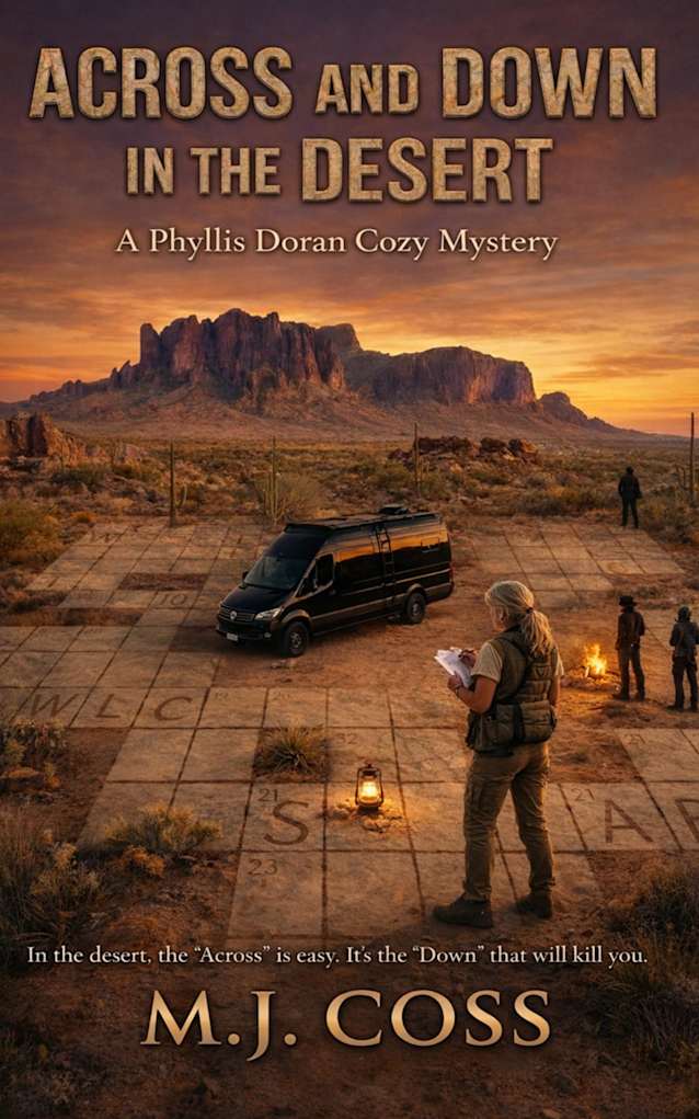 ACROSS AND DOWN IN THE DESERT: A Phyllis Doran Cozy Mystery