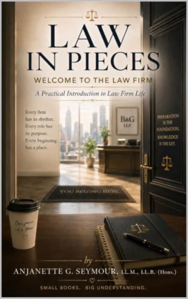 LAW IN PIECES: WELCOME TO THE LAW FIRM : A Practical Introduction to Law Firm Life (Law in Pieces: Quick Study Snippet Book 21)
