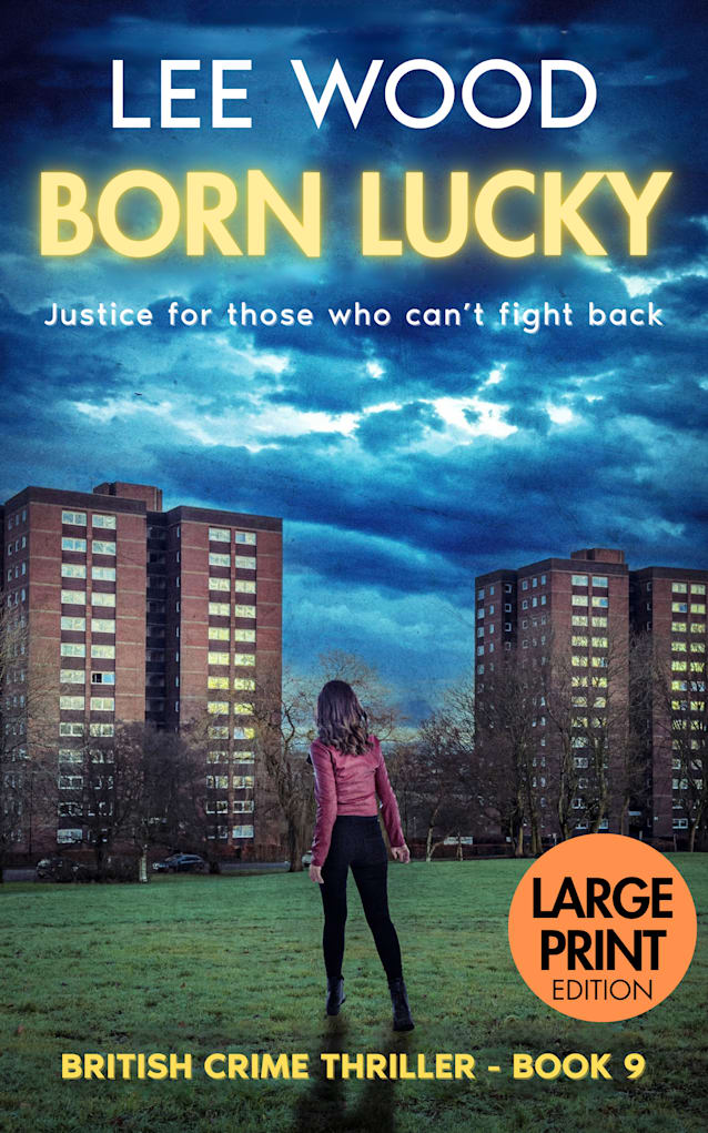 Born Lucky: LARGE PRINT Edition