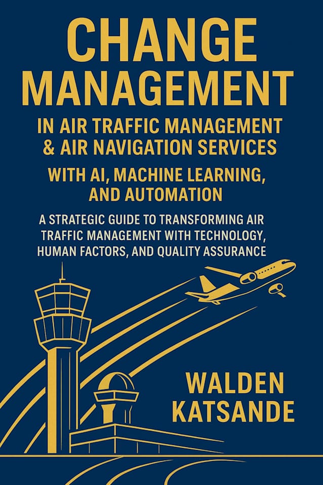 Change Management in Air Traffic Management & Air Navigation Services with AI: A Strategic Guide to Transforming Air Traffic Management with Technology, Human Factors, and Quality Assurance