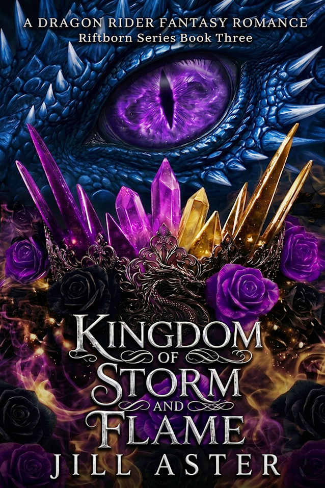 Kingdom Of Storm And Flame: A Dragon Rider Romantasy (Riftborn Series Book 3)