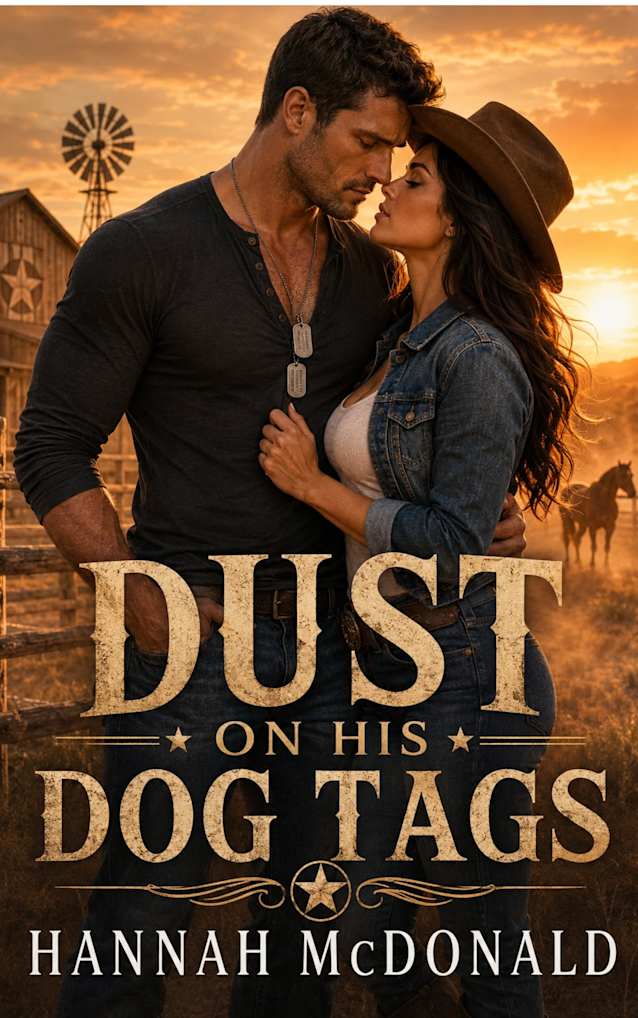 Dust on his Dogtags