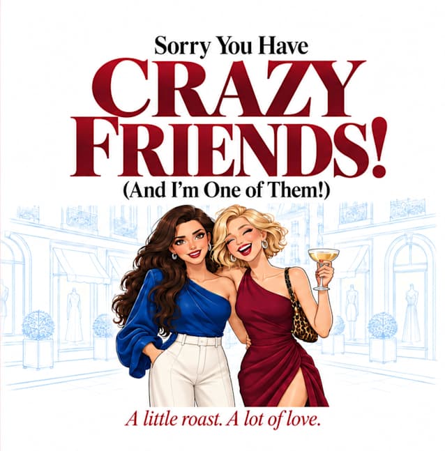 Sorry You Have Crazy Friends!: and I’m one of them.
