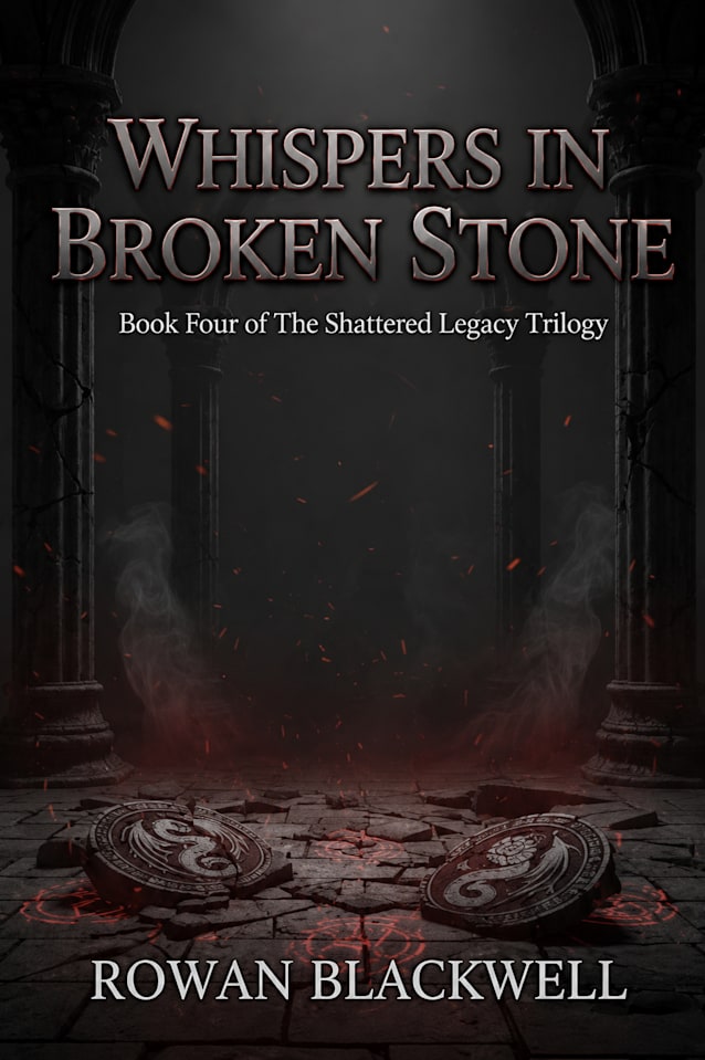 Whispers in Broken Stone: Book 4 of The Shattered Legacy Trilogy (The Divided Crown)