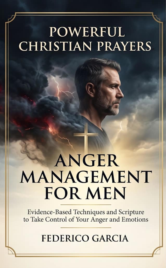 Powerful Christian Prayers: Anger Management for Men: Evidence-Based Techniques and Scripture to Take Control of Your Anger and Emotions