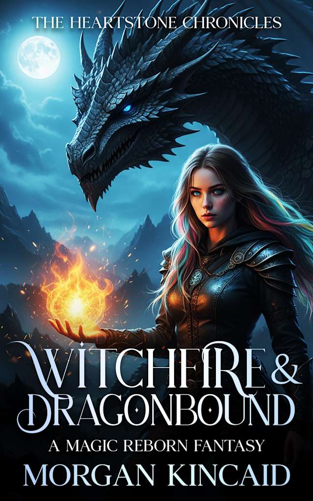 Witchfire & Dragonbound: A Magic Reborn Fantasy (The Heartstone Chronicles Book 1)