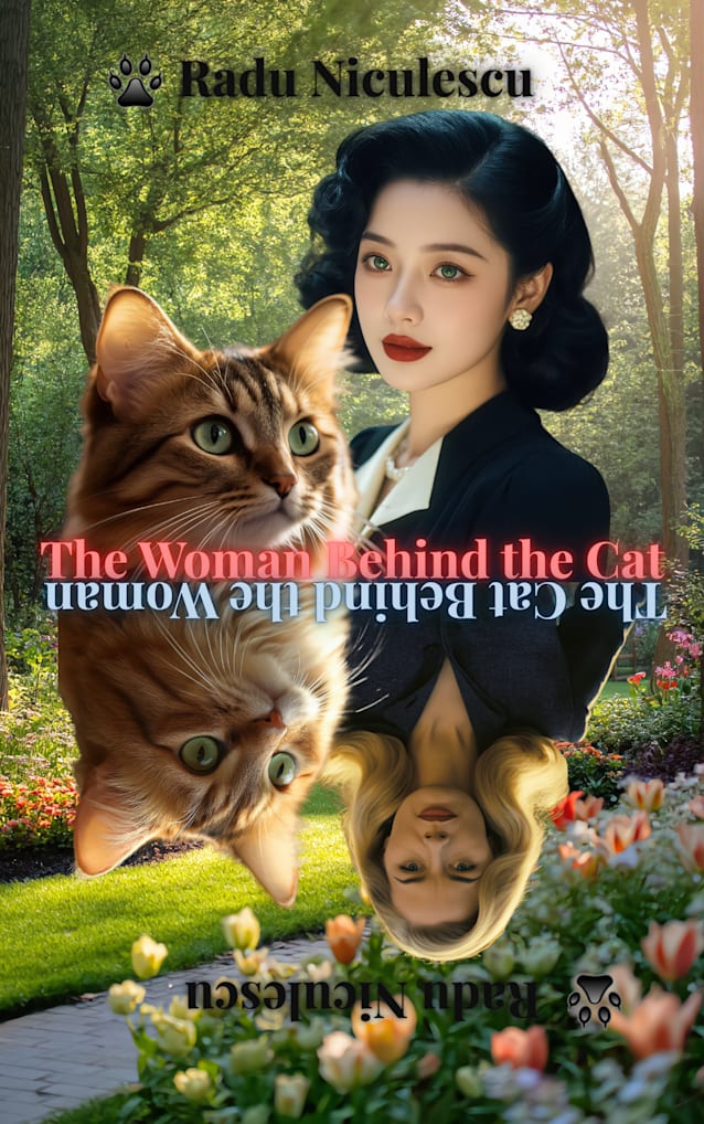 The Woman Behind the Cat / The Cat Behind the Woman