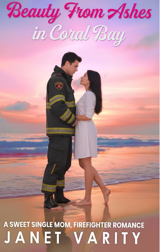 Beauty From Ashes in Coral Bay: A Sweet Single Mom, Firefighter Romance
