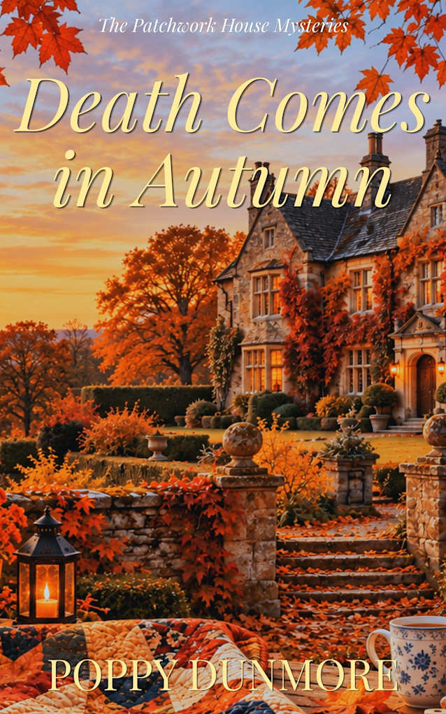 Death Comes in Autumn: A cozy quilt mystery (The Patchwork House Mysteries Book 5)
