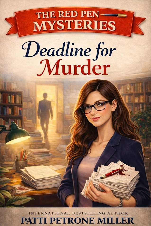 DEADLINE FOR MURDER: A LITERARY COZY MYSTERY (THE RED PEN MYSTERIES Book 1)