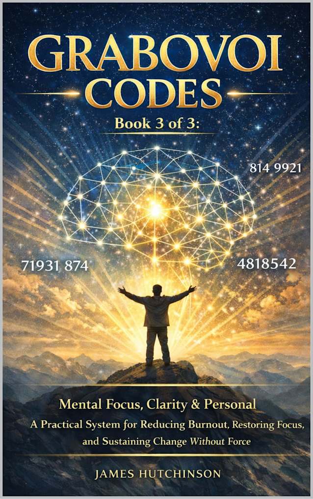 GRABOVOI CODES Book 3 of 3: Mental Focus, Clarity & Personal Stability A Practical System for Reducing Burnout, Restoring Focus, and Sustaining Change Without Force (Grabavoi Codes)